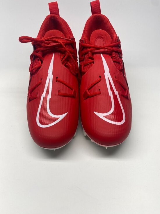 Nike Men’s Alpha Menace Pro 3 Mid Football Cleats CT6649-616 Red/White Sz 10 main image 5